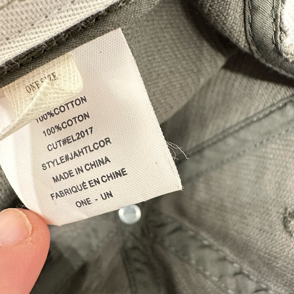 Elements Eden Gray Corduroy Dad Cap - Picture 3 of 9